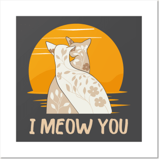 I meow you Posters and Art